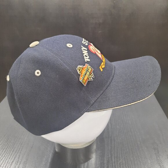 Vintage Nascar Racing Hat Tony Stewart #20 with Collectors Pin from 2007 NHRA - Picture 3 of 8